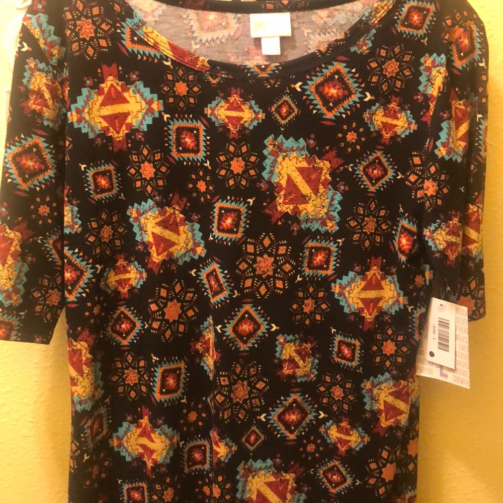 Multicolor Aztec/ Geometric Julia - size Lg
